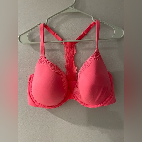 Victoria's Secret Other - Victoria's Secret Vibrant Pink size 38DD body by Victoria racer back Demi